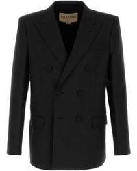 Valentino Garavani - Giacca D\Petto Rever Lanc - Lyst