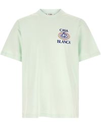 CASABLANCA - Flocked 'Celestial Pyramid' Print T-Shirt - Lyst