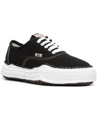 Maison Mihara Yasuhiro - "Baker" Original Sole Canvas Low Top Sneakers - Lyst