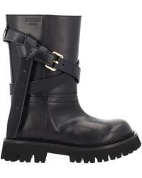 Moschino - "Tie-Me" Boot - Lyst
