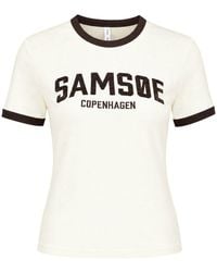 Samsøe & Samsøe - Sabond Ss 15318 T-Shirt - Lyst
