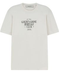 Golden Goose - Printed T-Shirt - Lyst