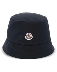 Moncler - Padded Hat With Logo Patch - Lyst