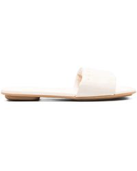 Hogan - Leather Slide - Lyst