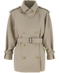 Max Mara - Cotton Coat Clothing - Lyst