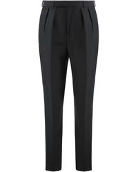 Celine - Pants Made Of Wool And Mohair - Lyst