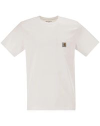 Carhartt - Cotton T-Shirt With Pocket - Lyst