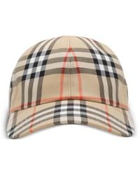 Burberry - Classic Check Bsb Cap For - Lyst