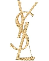 Saint Laurent - Cassandre Brooche - Lyst