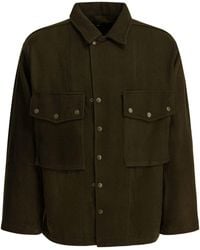 Needles - Wool Overshirt Jacket - Lyst
