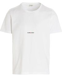 Saint Laurent - Rive Gauche' T-Shirt - Lyst