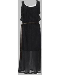 JOSHE - Abito Midi Con Cinturino - Lyst