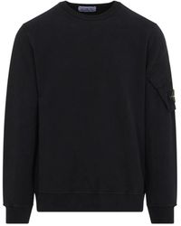 Stone Island - Logo-Patch Pocket Sweatshirt - Lyst