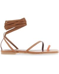STAUD - Nicola Gladiator Sandal - Lyst