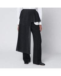 MKDT STUDIO - Avery-Atelier Pleated Half-Skirt - Lyst