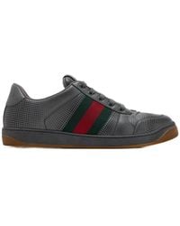 Gucci - Multicolour Leather Screener Sneakers - Lyst