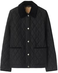 Burberry - Dorset Quilted Jacket/Sand - Lyst