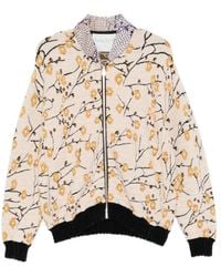 forte_forte - Jacquard Bomber Jacket - Lyst