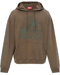 DIESEL - Classic Sweatshirt - Lyst