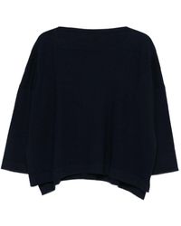 Daniela Gregis - Wool Boat Neck Sweater - Lyst