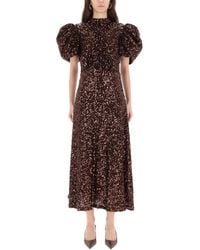 ROTATE BIRGER CHRISTENSEN - Midi Dresses - Lyst
