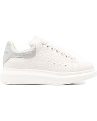 McQueen - Oversized Sneakers With Textured Heel Tab - Lyst