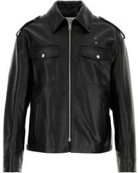 McQueen - Leather Jacket - Lyst