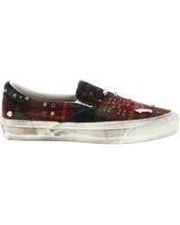 Vans - 'Premium Classic Harris Tweed Slip-On' Sneakers - Lyst