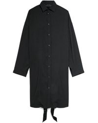 Vivienne Westwood - Lace Up Shirt Dress - Lyst