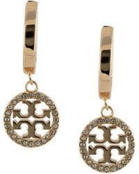 Tory Burch - 'Miller Pavé Drop' Earrings - Lyst