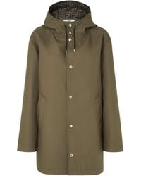 Fendi - Mackintosh Fabric Parka - Lyst