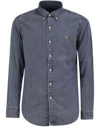 Polo Ralph Lauren - Cotton Denim Button-Down Shirt - Lyst