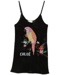 Chloé - Chloe Cotton Dress - Lyst