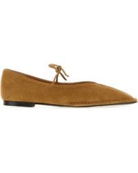 Alohas - Sway Suede Leather Ballet Flats - Lyst