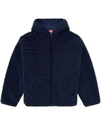 DIESEL - Teddy Hoodie Sweatshirt - Lyst
