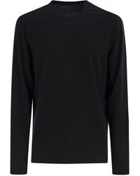Majestic - Long-Sleeved Crew-Neck T-Shirt - Lyst