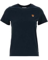 Maison Kitsuné - Maison Kitsuné Cotton T-Shirt - Lyst