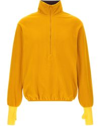 Entire studios - 'Shell Fleece Pullover' Fleece Sweatshirt - Lyst