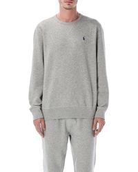 Polo Ralph Lauren - Cotton-Blend Crewneck Sweatshirt - Lyst