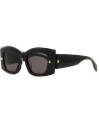 McQueen - Acetate Sunglasses - Lyst