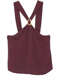 forte_forte - Chic Crepe Marocaine Top - Lyst