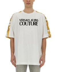 Versace Jeans Couture - T Shirt With Logo - Lyst