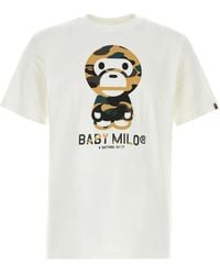 A Bathing Ape - 1St Camo Baby Milo Tee M - Lyst