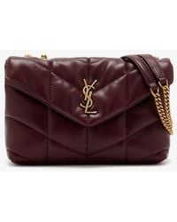 Saint Laurent - Borsa "Loulou Puffer Toy Mini" - Lyst