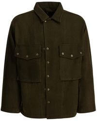 Needles - Wool Overshirt Jacket - Lyst