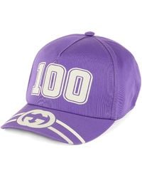 Gucci - Gg Logo College Baseball Cap - Lyst