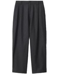 Maison Kitsuné - Maison Kitsuné Cropped Pleated Pants - Lyst