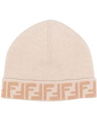 Fendi - Junior Beanie Ff Reversible - Lyst