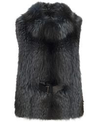 Brunello Cucinelli - Fox Fur Vest - Lyst