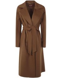 Max Mara - Cles Long Dressing Gown Coat - Lyst